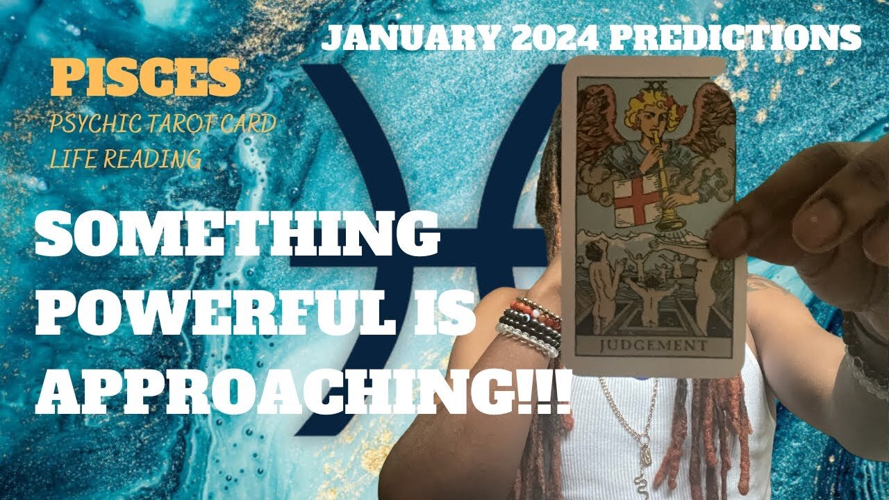 PISCES - “SOMETHING POWERFUL IS APPROACHING!!!” 🎏🏆JANUARY 2024 PREDICTIONS READING