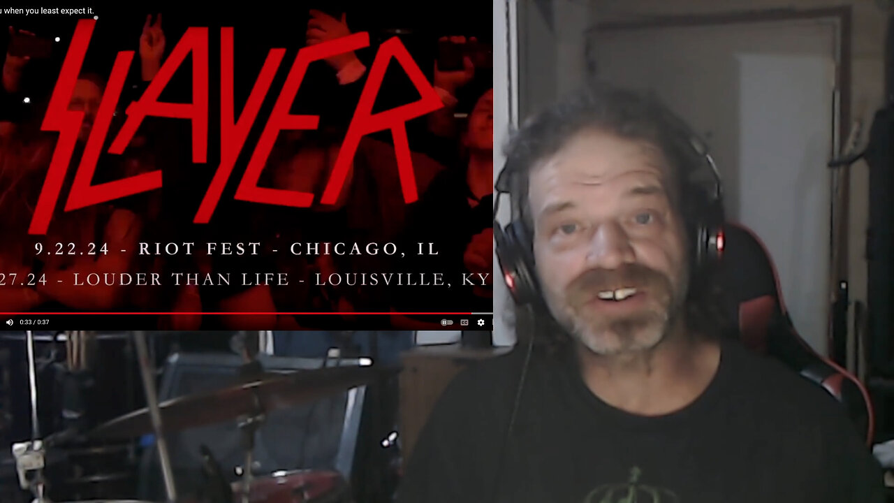 Slayer Reunion 2024 Reaction, and Info. Old School Metal Head Reacts