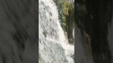 The joys of a relaxing waterfall at Clear Creek Falls in Idaho