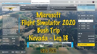 MSFS2020 - Multiplayer - Bush Trip - Nevada - Leg 18