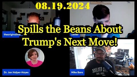 Dr. Jan Halper-Hayes- HUGE intel- Spills the Beans About Trump's Next Move!