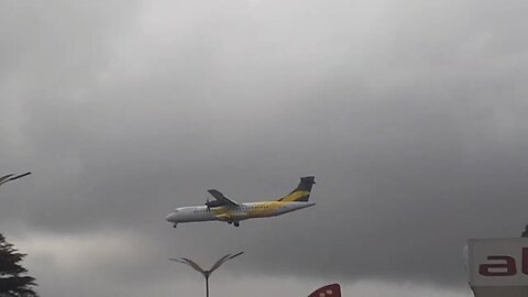 ATR72-600 PP-PTN na aproximação final antes de pousar em Manaus vindo de Parintins