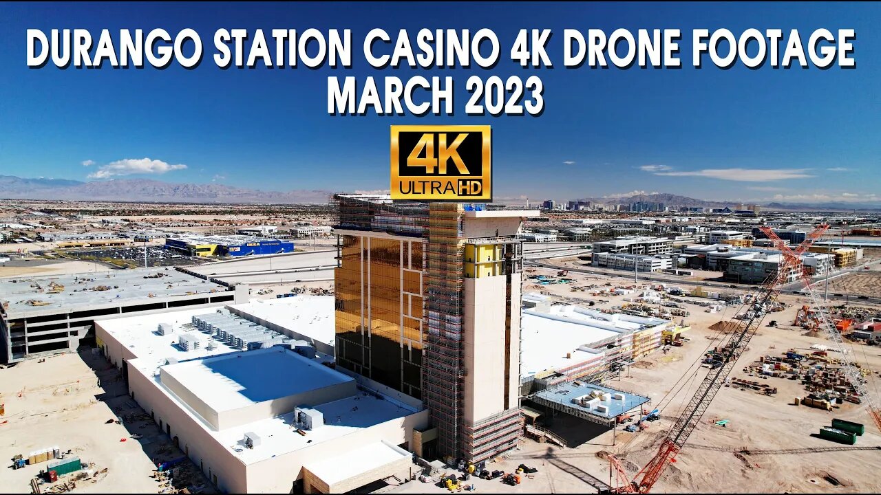 Durango Station March 2023 4K Drone Footage