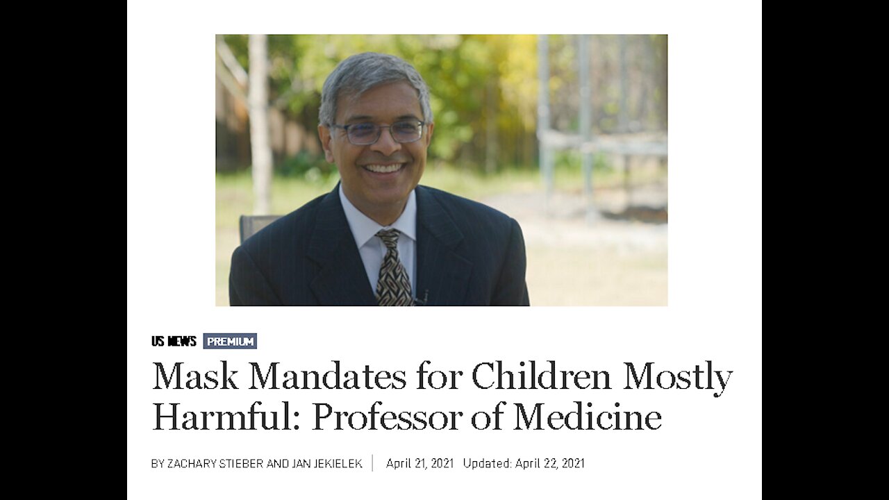 Doctor warns that children wearing masks do more damage than benefit