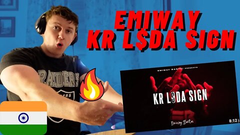 🇮🇳EMIWAY - KR L$DA SIGN |RIP KR$NA OFFICAL VIDEO ((IRISH GUY REACTS!!))