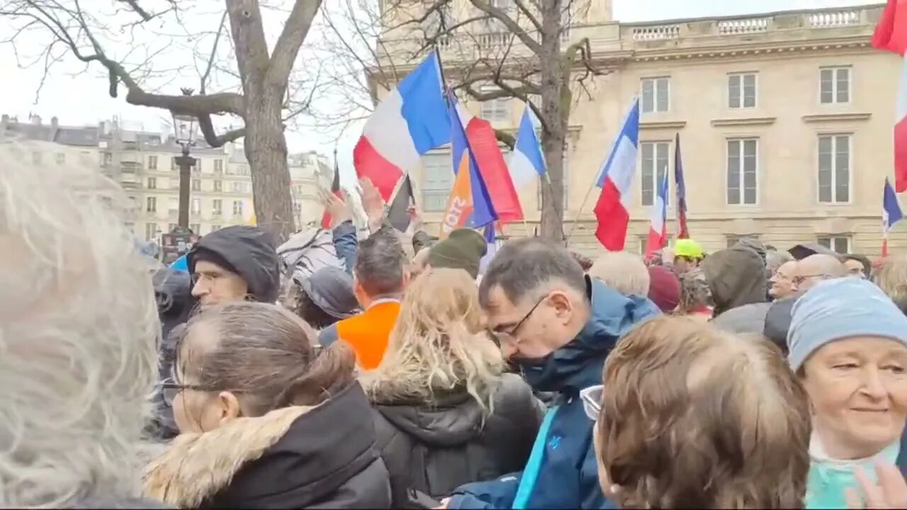 Part. 3 et FIN - Manifestation "Les Patriotes" à Paris Du Samedi 14 Janv. 2023