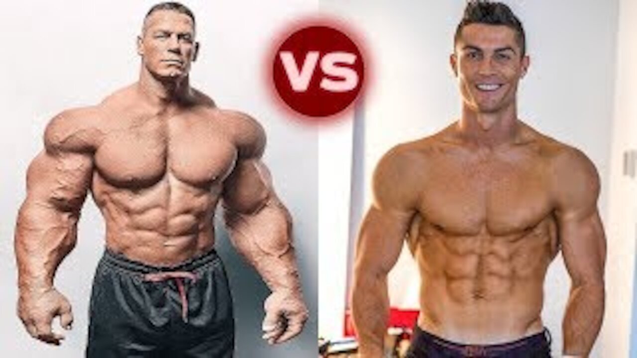 J.Cena Vs C.Ronaldo Transformation | Who is Better?