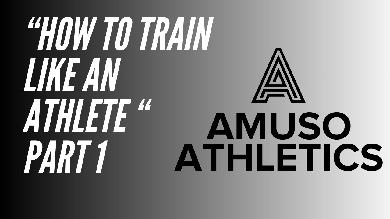 How To Be An Athlete - Part 1 - "Get In Shape"