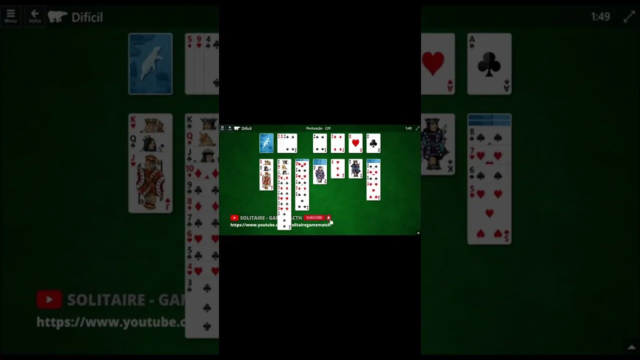 Microsoft Solitaire Collection Klondike MASTER Level # 524 #shorts