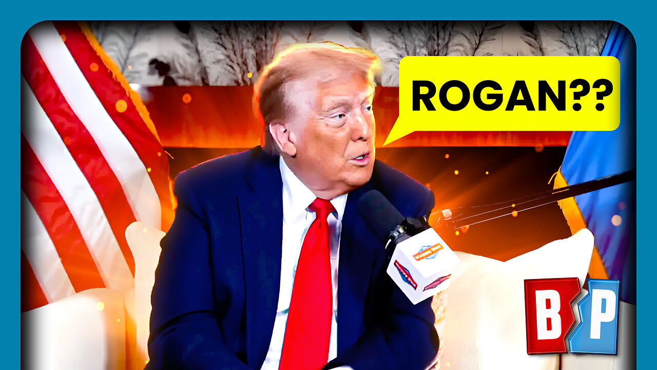 Trump On ROGAN? Says He's Doing It