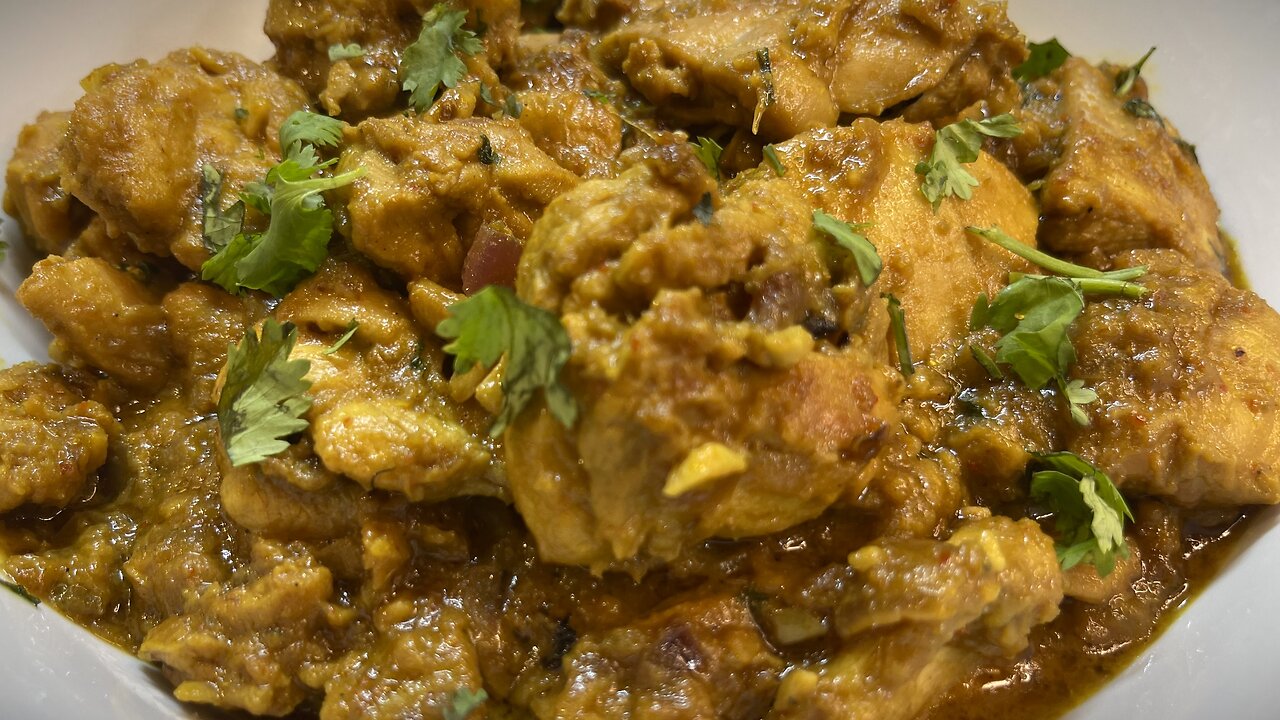 Chicken Thigh Masala - Dhaba Style I Boneless Chicken Thigh Masala Recipe by India On A Plate