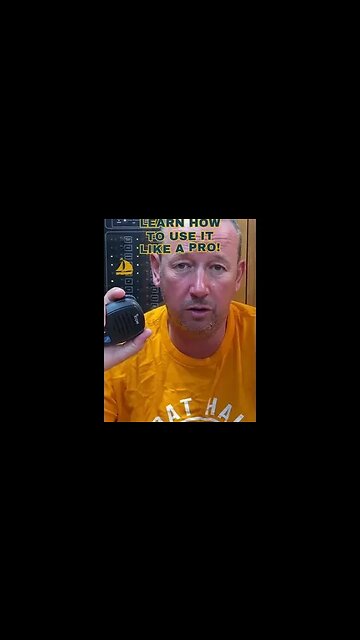 VHF Radio for Boaters - Tips & Tricks #shorts