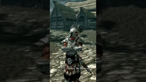 Meanest Lady in Skyrim #skyrim