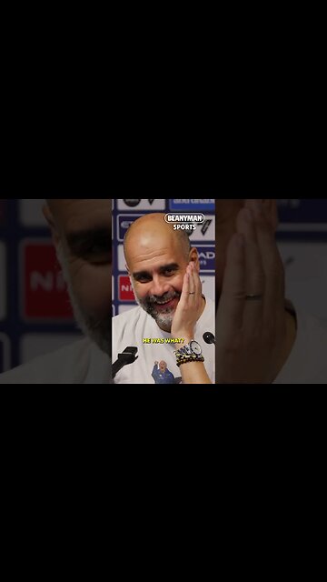 'A fan asked me to make a substitution! I asked him which one!' | Pep Guardiola