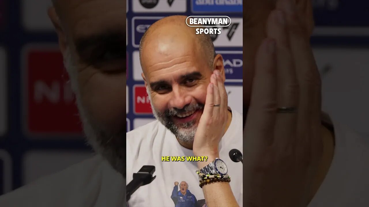 'A fan asked me to make a substitution! I asked him which one!' | Pep Guardiola
