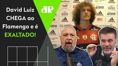 "David Luiz é MUITO BOM! Que EXCELENTE REFORÇO do Flamengo!" Veja ANÁLISE!