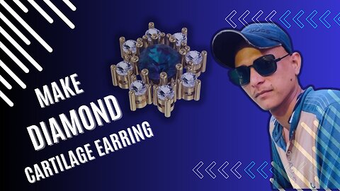 Small diamond Earing