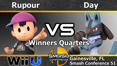 Rupour (Ness) vs. ONI|Day (Lucario) - Winners Quarters - SC51
