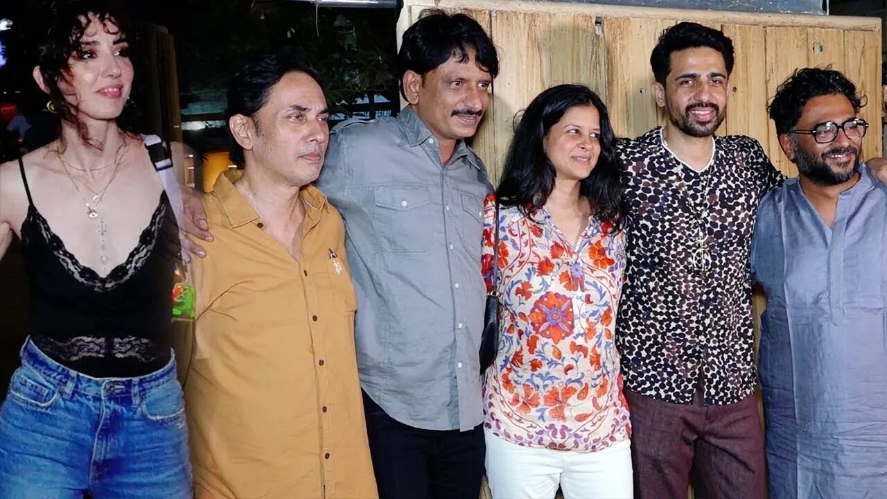 Gulshan Devaiah, Amrita Pandey and others spotted for Kick-off party of their upcoming film ULAJH 😍📸