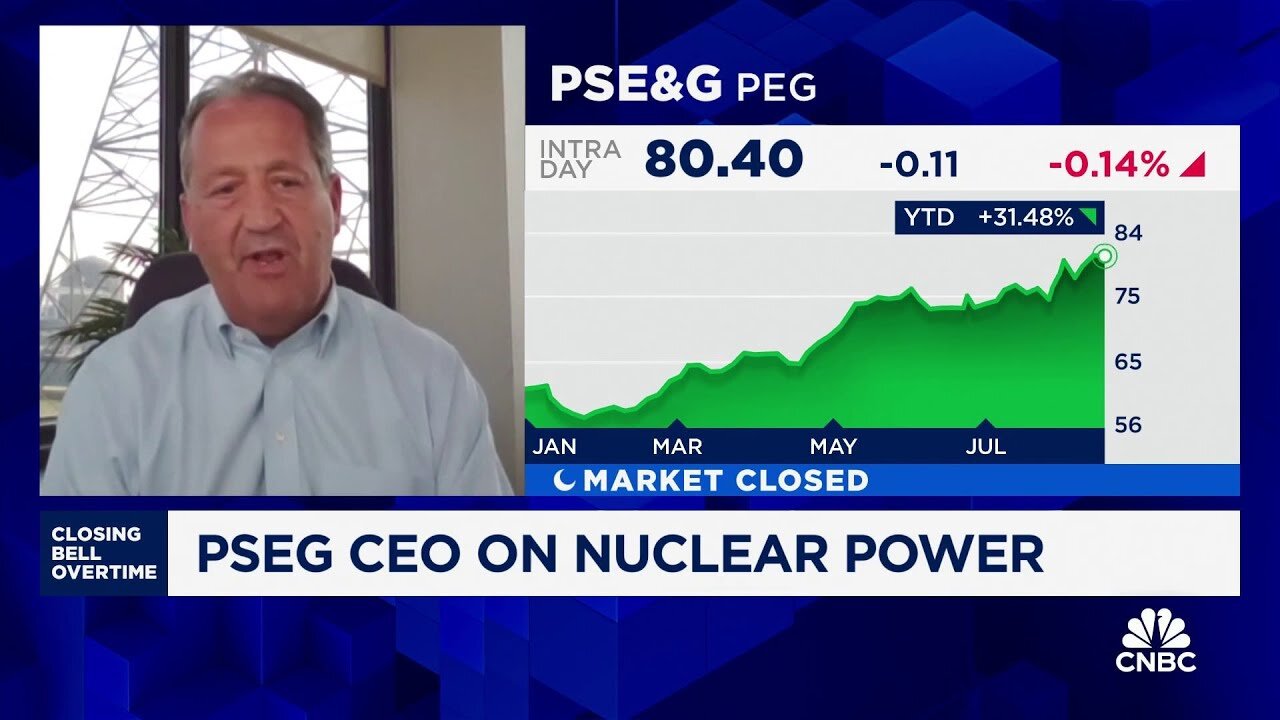 We're seeing AI power demand start to pick up in New Jersey, says PSEG CEO Ralph Larossa