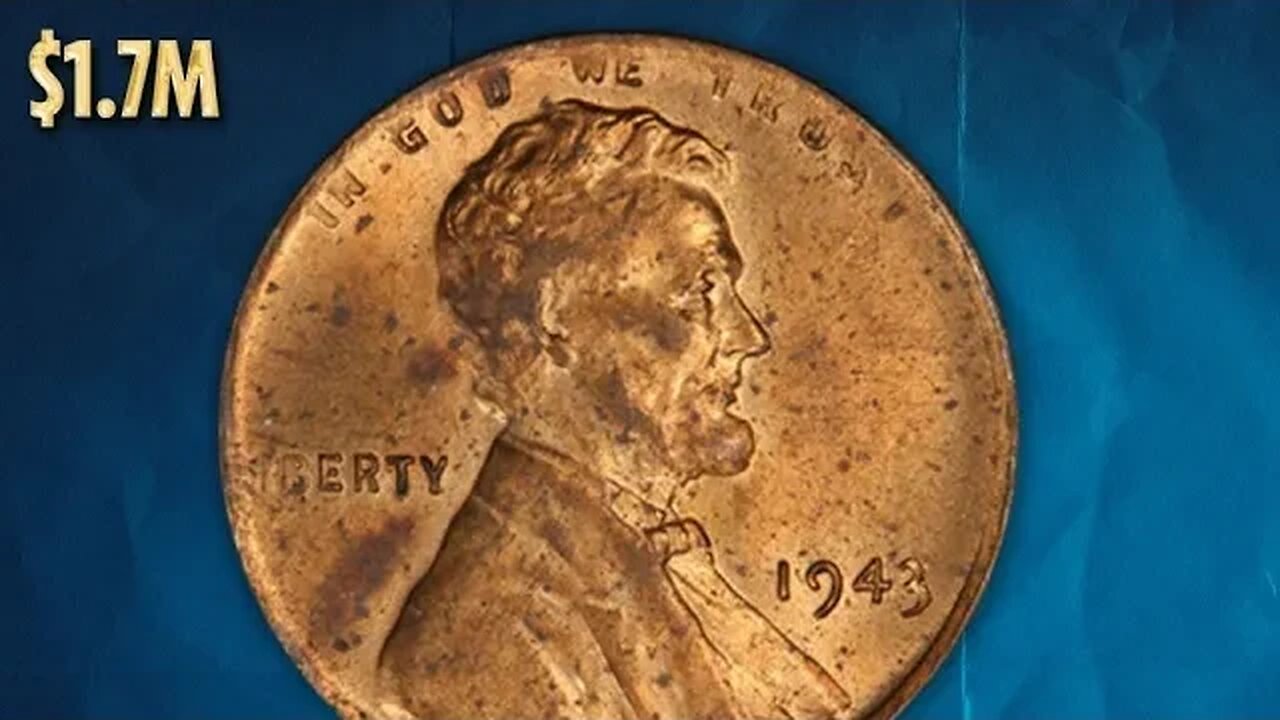 Most valuable Lincoln one cent 1943 sold for $.1.7Million - Look for this!