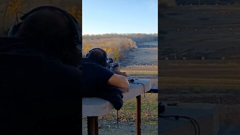 550 yd quick vid with M8 Raptor Primary Arms