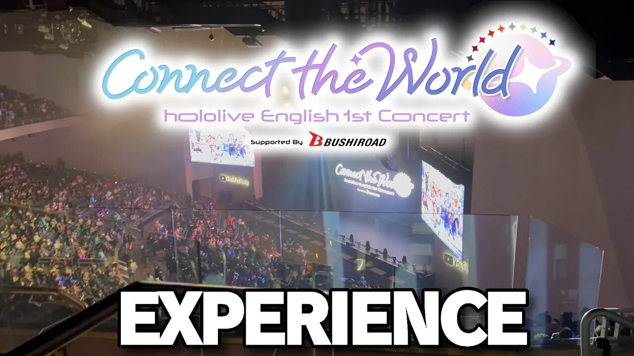 My Hololive Connect The World Experience! | Lintendo Vlog