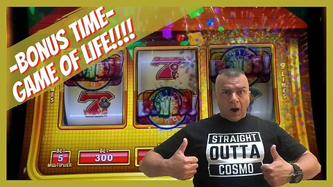 💥Game Of Life Slot Machine Bonus Wins!💥