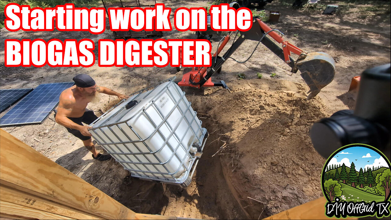 Ep. 19 - BIG WEEKEND at the Homestead! Biogas Digester, Interior Walls