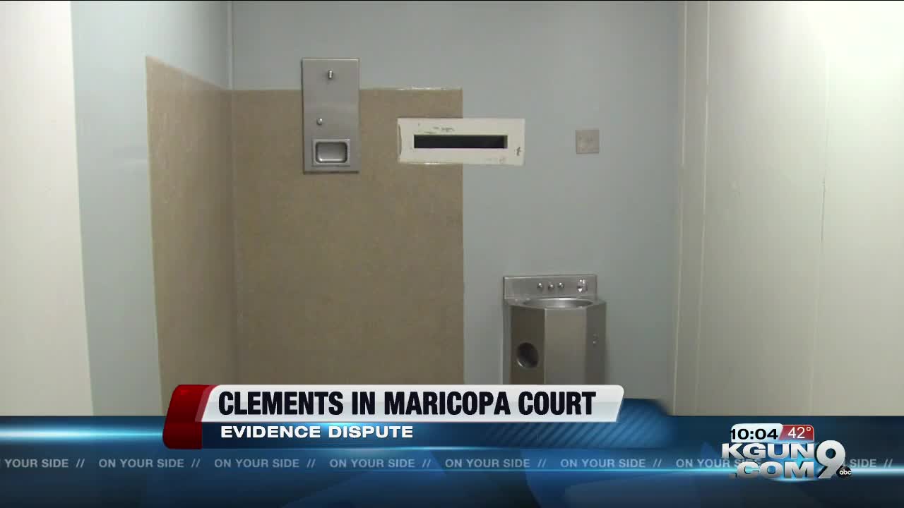 Clements hearing in Maricopa court continues over search warrant