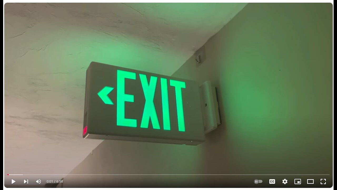 Exit Light Sit and Go (extended)