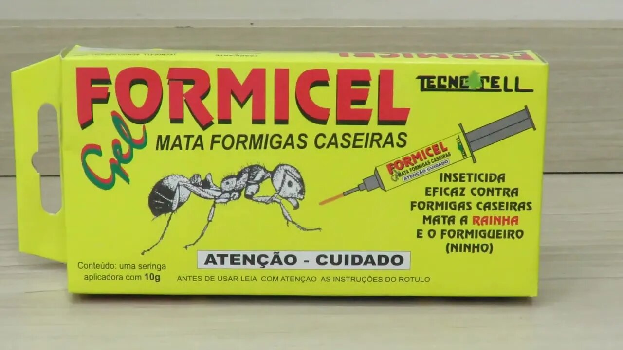 Inseticida Formicel Mata Formigas Caseiras 10 g