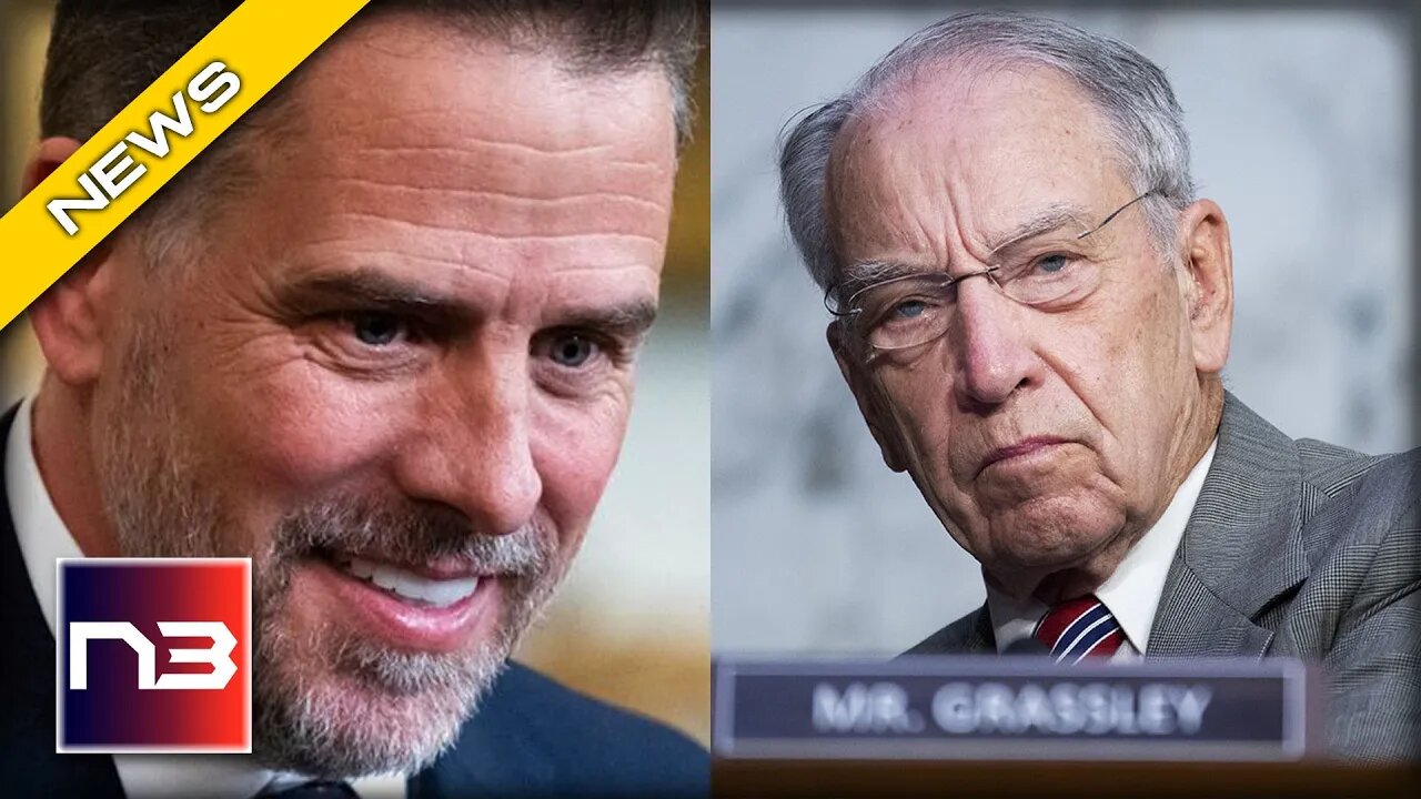 HUNTER BIDEN IS GOING TO JAIL DECLARES TOP SENATOR