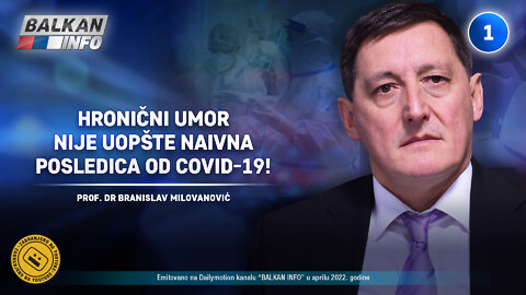 INTERVJU: Branislav Milovanović - Hronični umor nije uopšte naivna posledica od Covid-19 (28.4.2022)