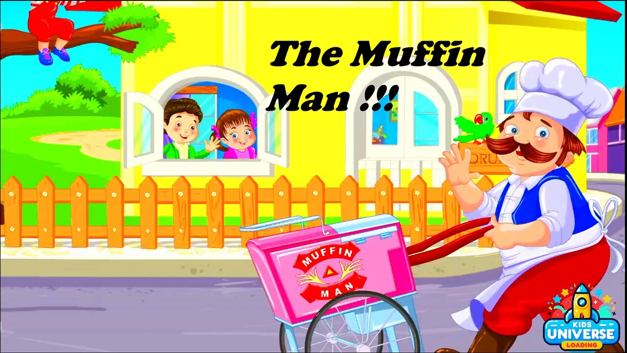 The Muffin Man - Kids Nursery Rhymes