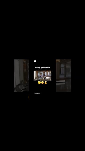 Elon musk @Twitter headquarters with his own Sink. billionaire be like #viral