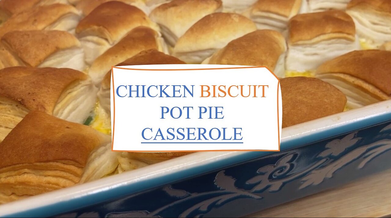 The Best HOMEMADE CHICKEN POT PIE Casserole | The BEST Cozy Winter Dinner!