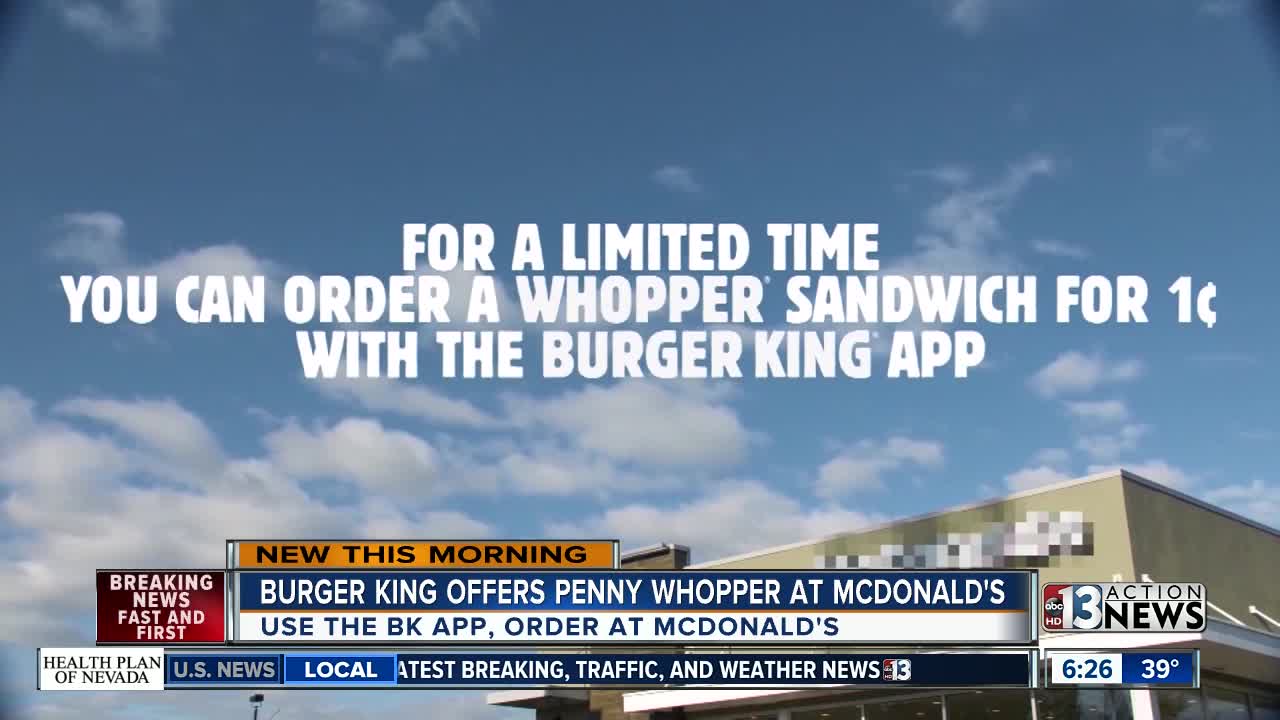 Burger King trolls McDonald's