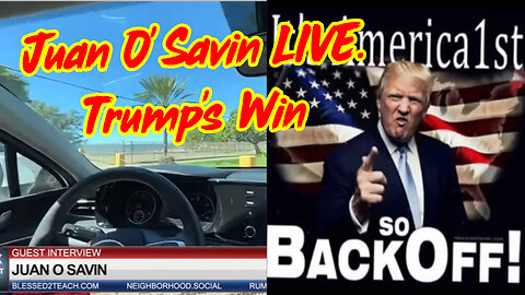 Juan O' Savin LIVE Dec 29 - Trump's Win