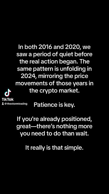 In both 2016 and 2020, we saw a period of quiet before the real action began.