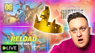 🟢Fortnite Live : Quadruple Crown Challenge + Game Awards 2024 Trailers