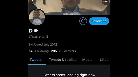 UFC fighter Darren Till has been removed from twitter