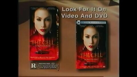 THE CELL (2000) VHS DVD Promo [#VHSRIP #thecell #thecellVHS]