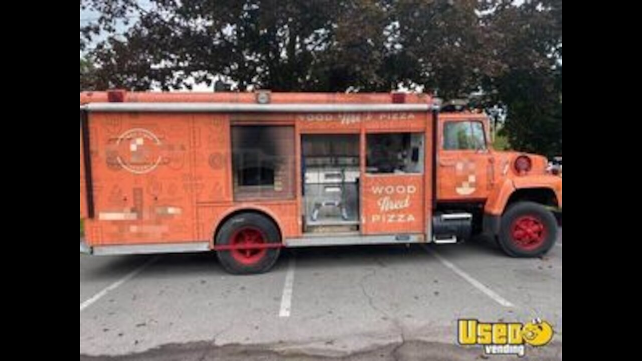 Ford 28' Wood-Fired Brick Oven Pizza Truck | Head-Turning Mobile Pizzeria for Sale in New York