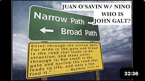 NINO W/ JUAN O'SAVIN IT IS TIME TO PICK A LANE. TY JGANON, SGANON, CLIF HIGH