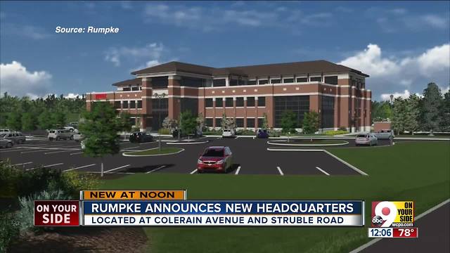 Rumpke breaks ground on new headquarters in Colerain Township