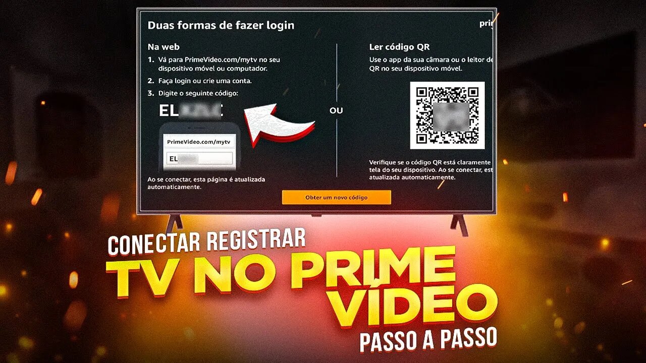 COMO REGISTRAR TV no AMAZON PRIME VIDEO