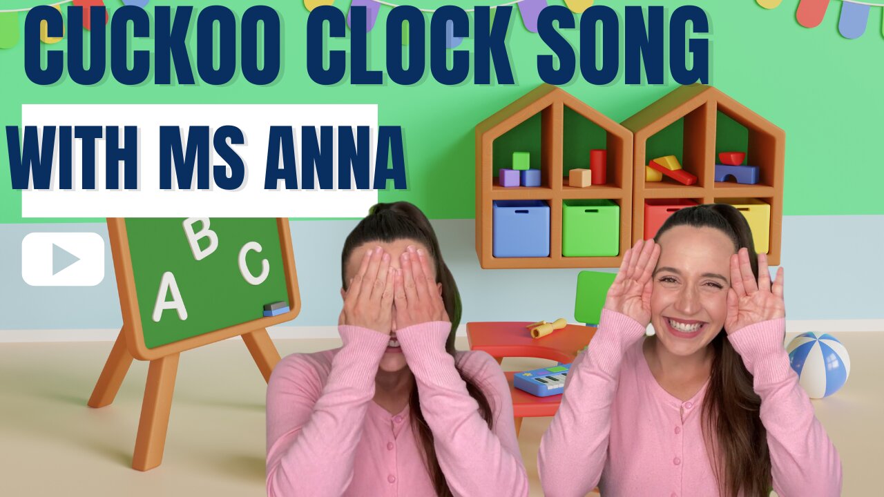 Cuckoo Clock Song - Baby and Toddler Learning Video - Nursery Rhymes & Children's Songs