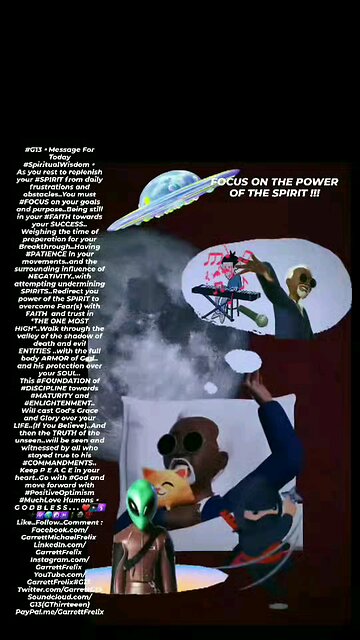 ▪︎FOCUS ON THE POWER OF THE SPIRIT▪︎