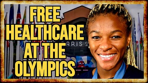 American Athlete STUNNED by FREE HEALTHCARE at Paris Olympics